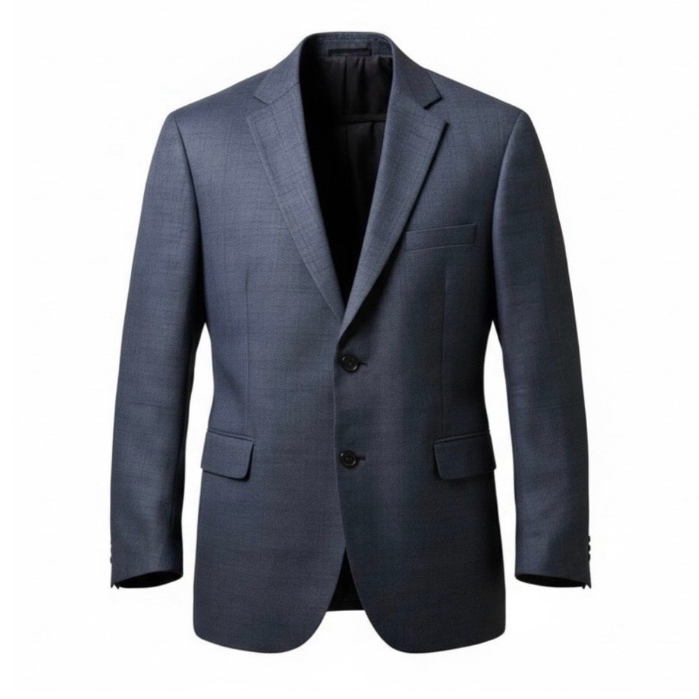 Jos. A. Bank Reserve Collection Tailored Fit E. Thomas Chelsea jacket Blue - 46L